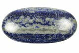 Polished Lapis Lazuli Palm Stone - Pakistan #250672-1